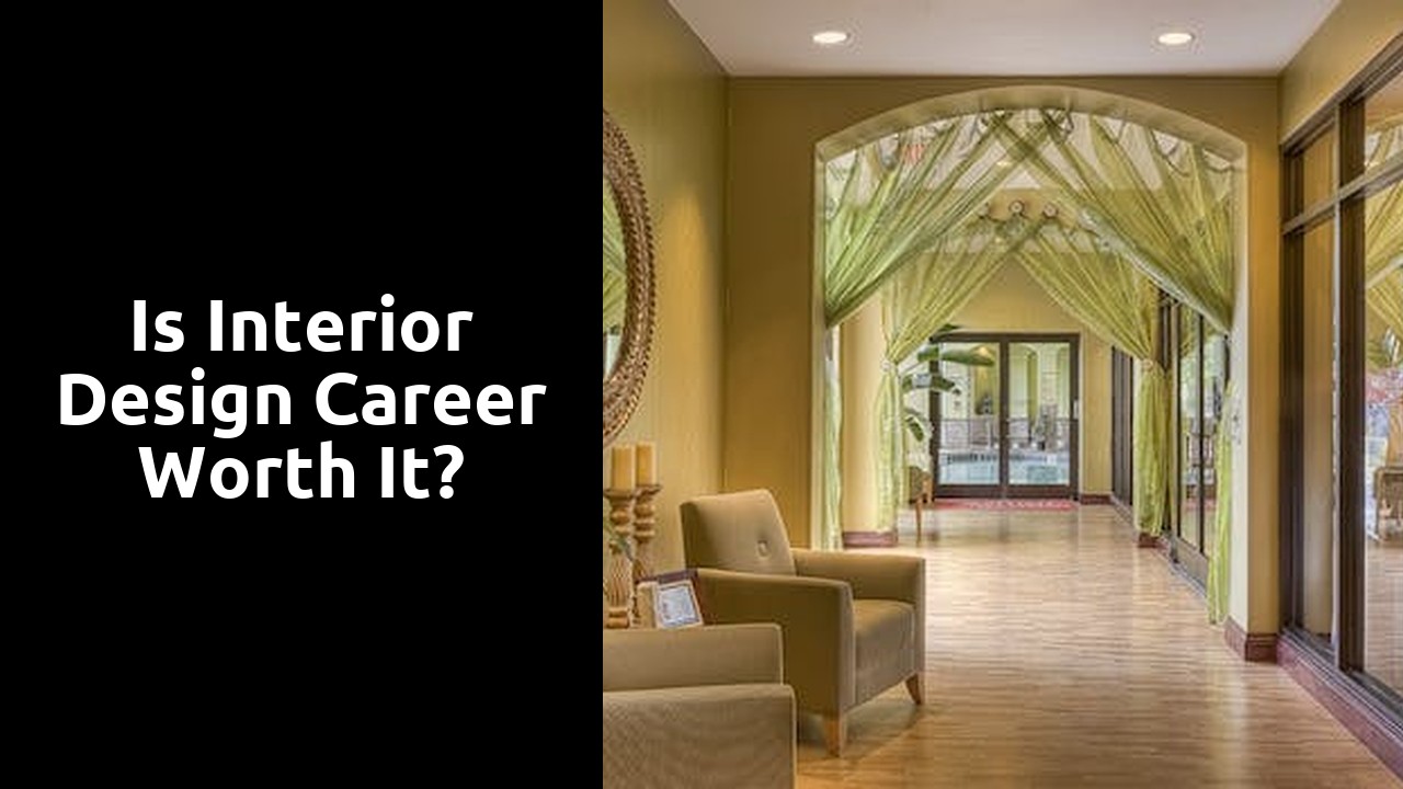 Is interior design career worth it?